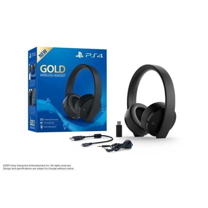 Sony Casque sans fil, Platinum Headset), Sony-3001566-AMZ1 : :  Jeux vidéo