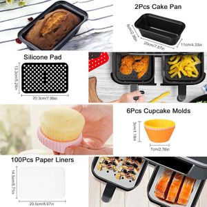 14 PièCes Caoutchoucs Pour Friteuse à Air Pare-Chocs AdaptéS à La