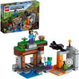 LEGO® Minecraft 21166 La Mine Abandonnée, Jouet avec Grotte de Zombies, et Figurine Steve-0