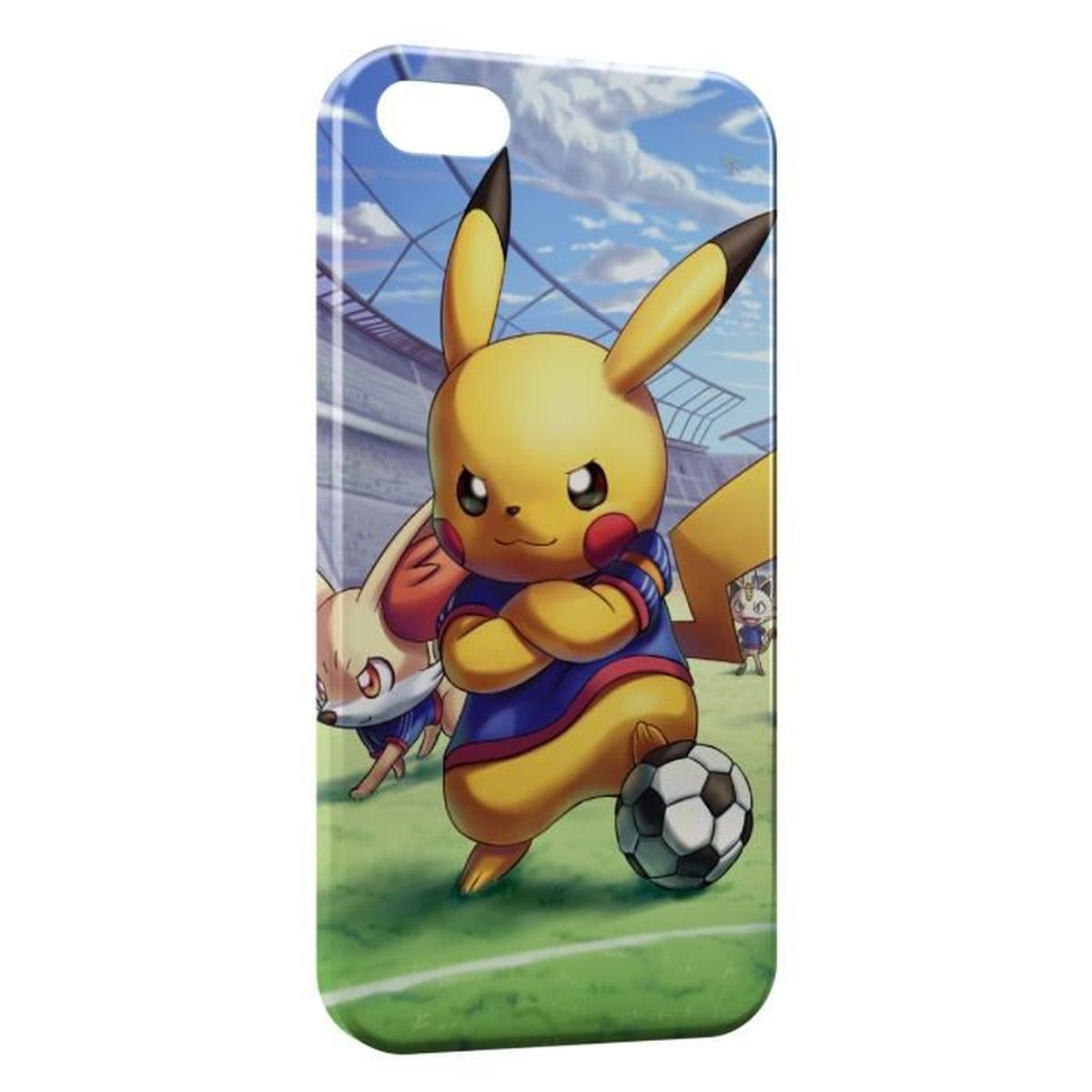 Coque Iphone 7 Pikachu Football Pokemon Achat Coque Bumper Pas Cher Avis Et Meilleur Prix Cdiscount