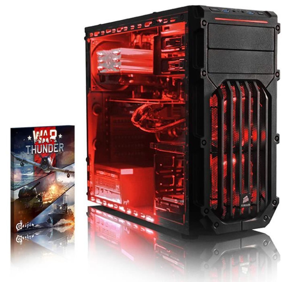  Warrior 4XL PC Gamer Ordinateur avec War Thunder