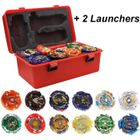 BRAND Toupie - Infinity Nado - Toupie Gyro Combat - 12 Toupies - 2 Lanceurs - Pour Enfants à partir de 6 ans