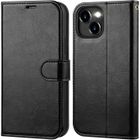 TOP4PC Coque iPhone 15 Plus Housse Rabat Protection Cuir PU Anti Choc Fonction Support et Porte-cartes