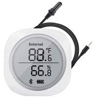 Thermomètre d'aquarium numérique pour aquarium, Inkbird IBS-TH1 PLUS moniteur de température et d'humidité, avec pour