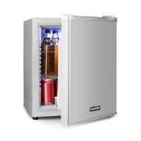 Mini réfrigérateur Klarstein Happy Hour 25 l - Silencieux 0 dB - Éclairage LED - Argent