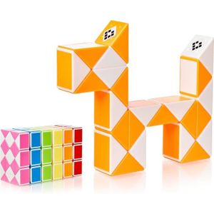 PUZZLE Magic Snake Cube | Jouet de Poche pour Les Enfants