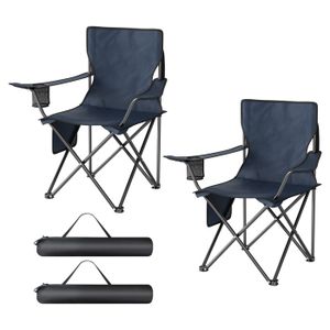 Stagecaptain CS-4547 Table de Camping Pliable avec 2 chaises Pliantes