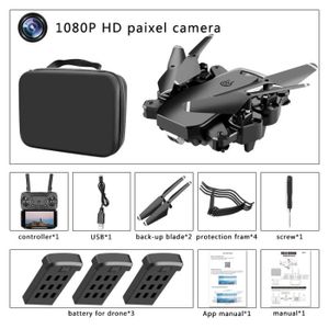DRONE Caméra 1080P 3B Sac - Drone S60 avec double caméra