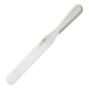 SPATULE - MARYSE Couteau spatule droit professionnel blanc - 20,5 c