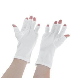 3 Paires Gant de Protection UV Gant de Manucure en Gel Gants Anti UV sans Doigts Prot/égez Vos Mains des Lampe /à Rayons UV S/échoir /à Manucure