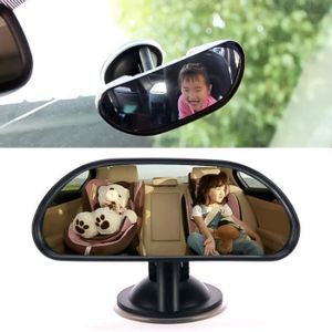 Miroir de voiture de bébé pour siège arrière rétroviseur de voiture incassable pour voir lenfant dans le siège de bébé vue arrière de siège de voiture de bébé miroir taill 