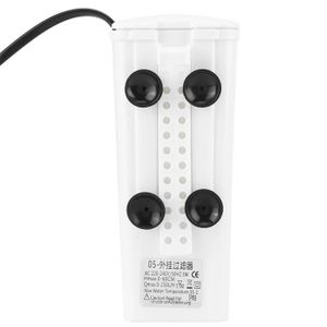 FILTRATION - POMPE YOSOO filtre de réservoir Accrocher le filtre interne de faible niveau d'eau pour l'aquarium de reptiles amphibiens