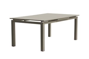 TABLE DE JARDIN  Table de jardin ZAHARA (180/240x100 cm) en alumini