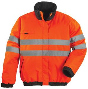 Blouson de travail orange Cdiscount