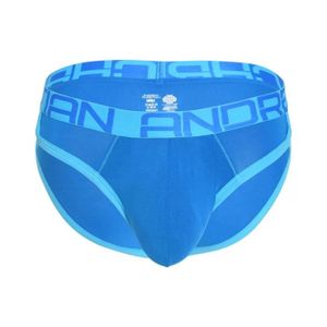 CULOTTE - SLIP Andrew Christian - Sous-vêtement Hommes - Slips Homme - CoolFlex Modal Brief w/ SHOW-IT® Elect Blue - Bleu