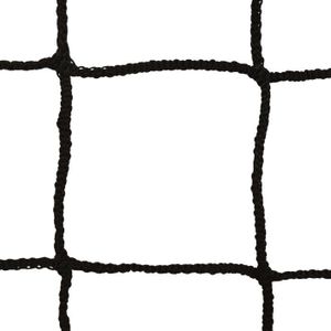 CAGE - BUT HANDBALL Paire de filets handball PP tressé 4mm simple maille 100 Sporti France - noir - TU