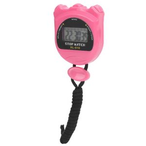 Keenso Chronomètre PC3830A : 30 Mémoires, 1/100s, écran 3 Lignes – Pour Le Sport Et Le Running