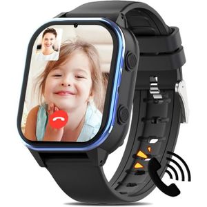 MONTRE CONNECTÉE Montre connectée 4G pour enfants, batterie 900 Mah, montre intelligente pour enfants avec Wif-Gps-Bluetooth, musique, appels,[G514]