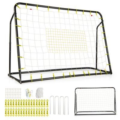 Filet De Rebond Football Leogreen Ajustable - Rebondisseur Enfants Adolescents Adultes Pliable