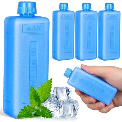 Lot De 4 Blocs Réfrigérants Réutilisables – Glace Durable Pour Glacières, Sacs Isothermes, Pique-nique, Plage, Camping