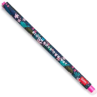 Stylos Legami Noel LEGAMI - Lot De 7 Stylos Gel Effaçables Trousse 2 En 1 – Avec Encre Effaçable Thermosensible, Couleurs D'encre Et Motifs De Baril, Pointe De 0,7 Mm, Lot