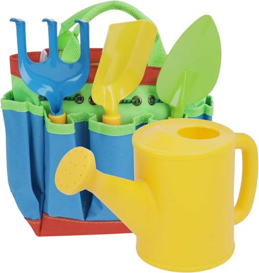 Ensemble Outils De Jardinage Pour Enfants – 6 Pièces Manche Bois, Éducatif & Robuste