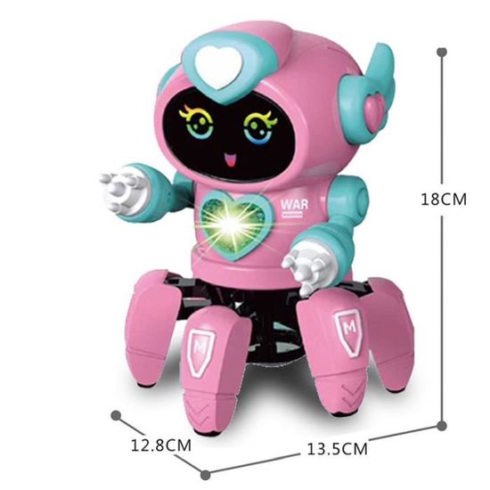 Robot chat jouet pour enfants bricolage jouet pour animaux de compagnie  jouet interactif intelligent éducatif enfants jouets adapté aux garçons  filles cadeau 