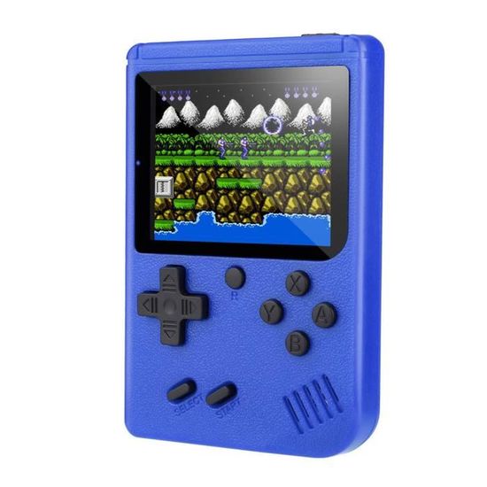 Mini Console Rétro Portable – 500 Jeux Intégrés – Écran IPS 3 Pouces – Rechargeable USB – Rose
