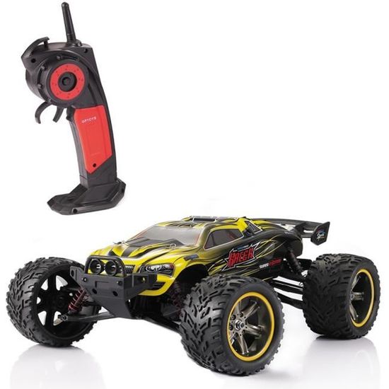 RC Voiture Telecommandee GPTOYS S912 1 12 2.4 GHz Tout Terrain Hors Route avec 2 Roues Electriques Course Truggy Jaune Cdiscount Jeux Jouets
