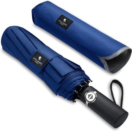 Von Lilienfeld® Parapluie De Poche Résistant Au Vent Ouverture Et