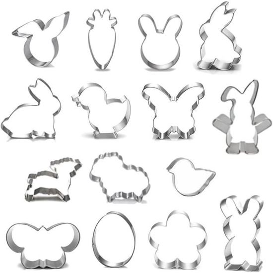 Emporte Pièce 15 Pièces Emporte Piece Patisserie Emporté Pièce Acier