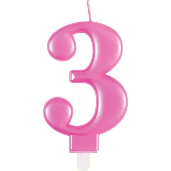 Bougies D'anniversaire En Spirale Unique Party - Lot De 24, Rose, Blanc Et Or, Hauteur 6 Cm - 8