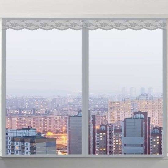 Moustiquaire Magnétique Pour Fenêtre - 135 X 190 Cm - Noir - Mains