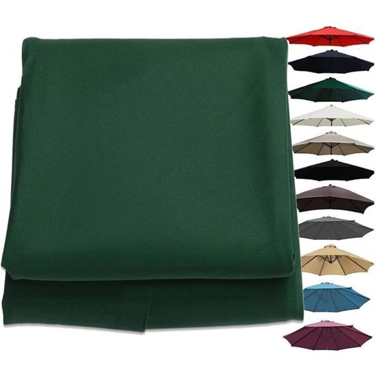 Housse Transparente Pour Parasol Droit Ribiland – 145 X 190 Cm, Résistante Aux UV, Protection Hivernage