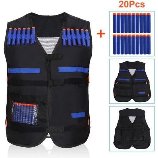 NERF ELITE - Tactical Vest  (Noir)