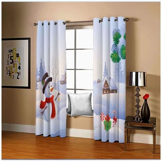 AUTOMATE DE NOEL BONHOMME DE NEIGE 88 CM POUR DECORATION DE VITRINE