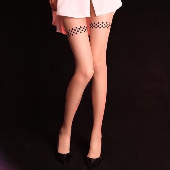 Collants Résille Nude main image 0