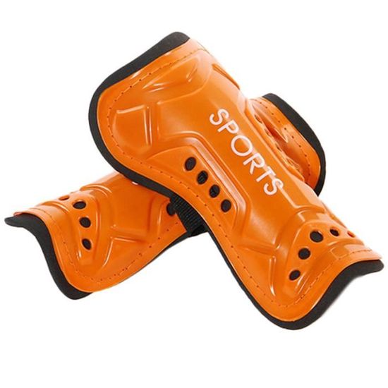 Tibia Foot INTERSPORT Protège-tibia De Football Pour Enfants - Marque - Modèle - Noir Mini Protege Tibia Foot