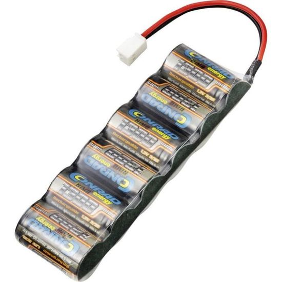 Batterie Ni-Mh 7,2v 3600 mAh + chargeur automatique et rapide 2Ah