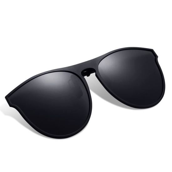 3 Lunettes De Soleil à Clipser - Avec Étuis - Unisexe - Protection UV - Pour Pêche Et Extérieur