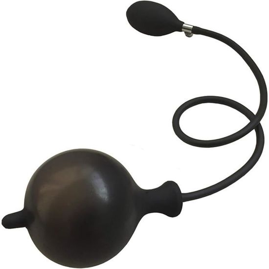 Plug Anal Gonflable Avec Bille Massante - Silicone - LOVE AND VIBES - Neuf