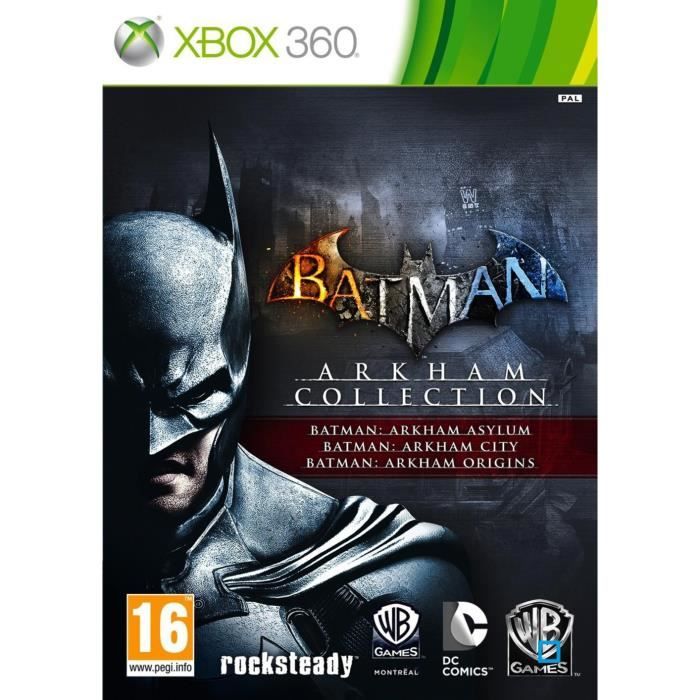 Warner Games Batman Arkham Trilogy Jeu Xbox 360