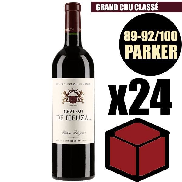 X24 Château Fieuzal 2009 75 cl AOC Pessac-Léognan Rouge Grand Cru Classé Vin Rouge