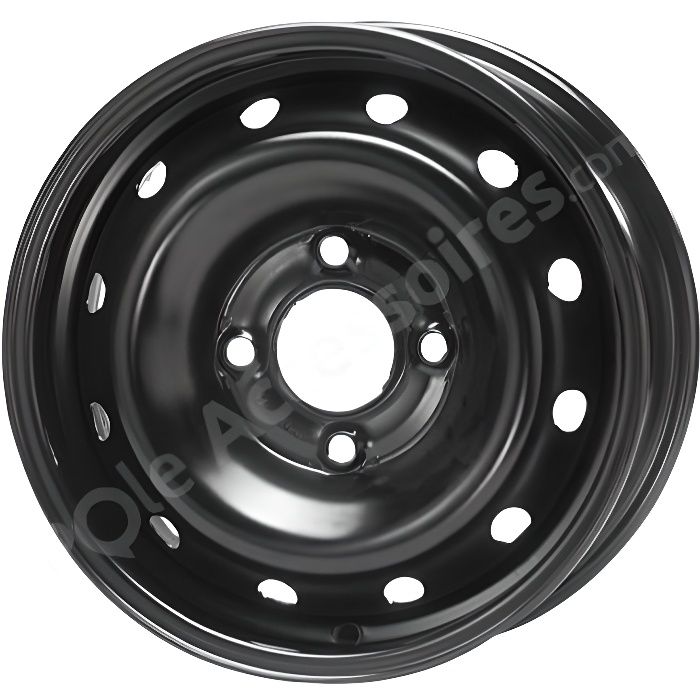 Jante tole 14 pouces 4x108 PEUGEOT 205 306 309 405 CITROEN Zx - 6195