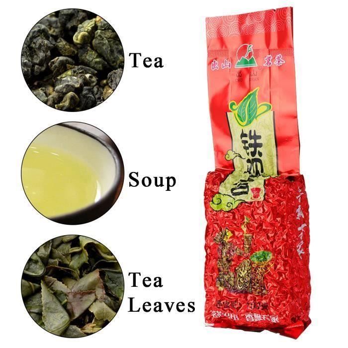 300g Thé Vert Biologique Oolong Chinois Parfumé Frais haute qualité Emballé Sous Vide Aw00013