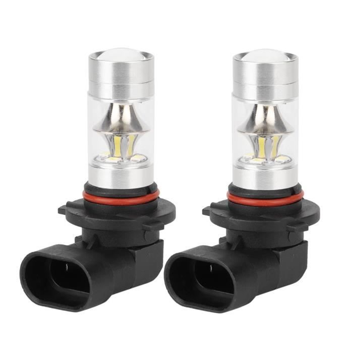 YOSOO Ampoule antibrouillard 2pcs 9006 HB4 12-Samsung 2323 SMD 60W LED haute lumière 6000K brouillard / ampoule de feux de route