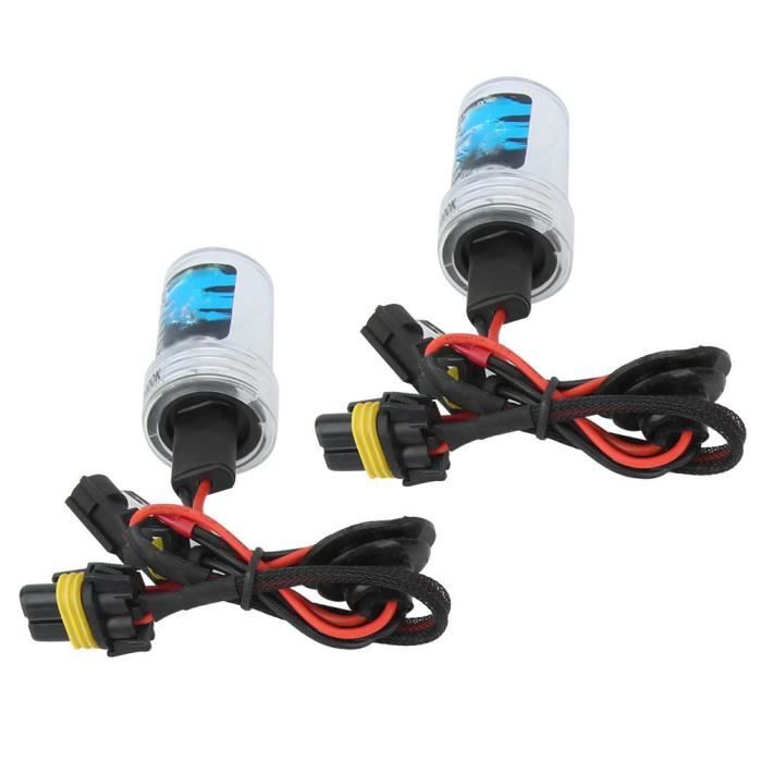 EBTOOLS phare à LED Kit Phare Xénon Ultra-Mince Ballast Argent Voiture H7 8000K 12V / 55W (H7)