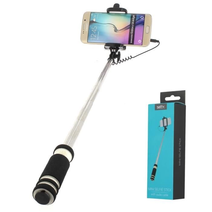 Pour Samsung Galaxy S9 : Perche Selfie Ultra Compacte