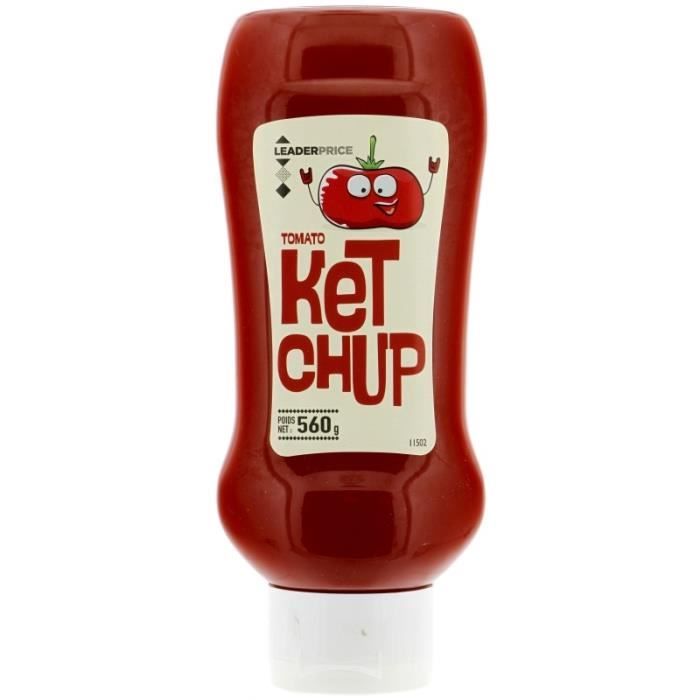 Ketchup nature 560g Leader Price