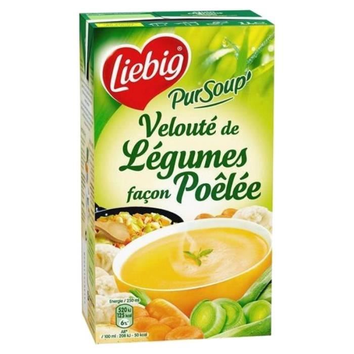 Liebig - Liebig Velouté de Légumes façon Poêlée (lot de 3)